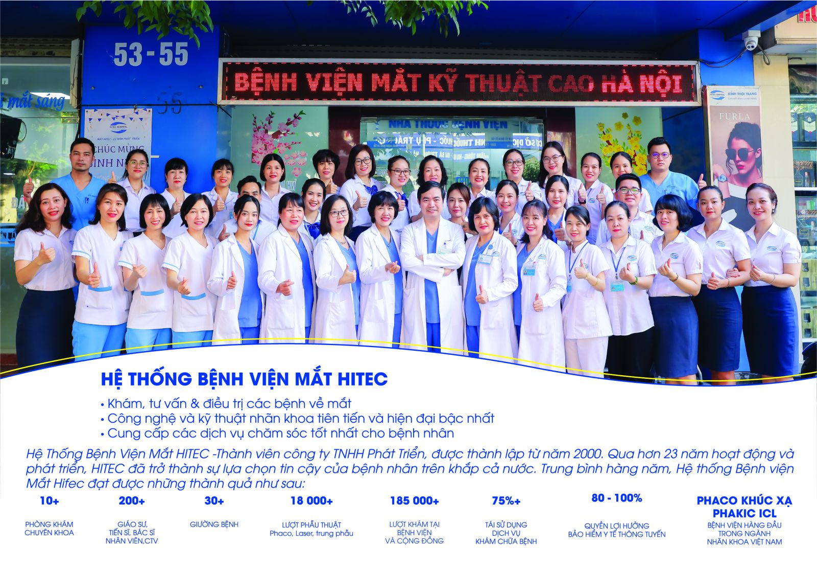  Hệ thống bệnh viện mắt HITEC - Tận tâm cho đôi mắt sáng